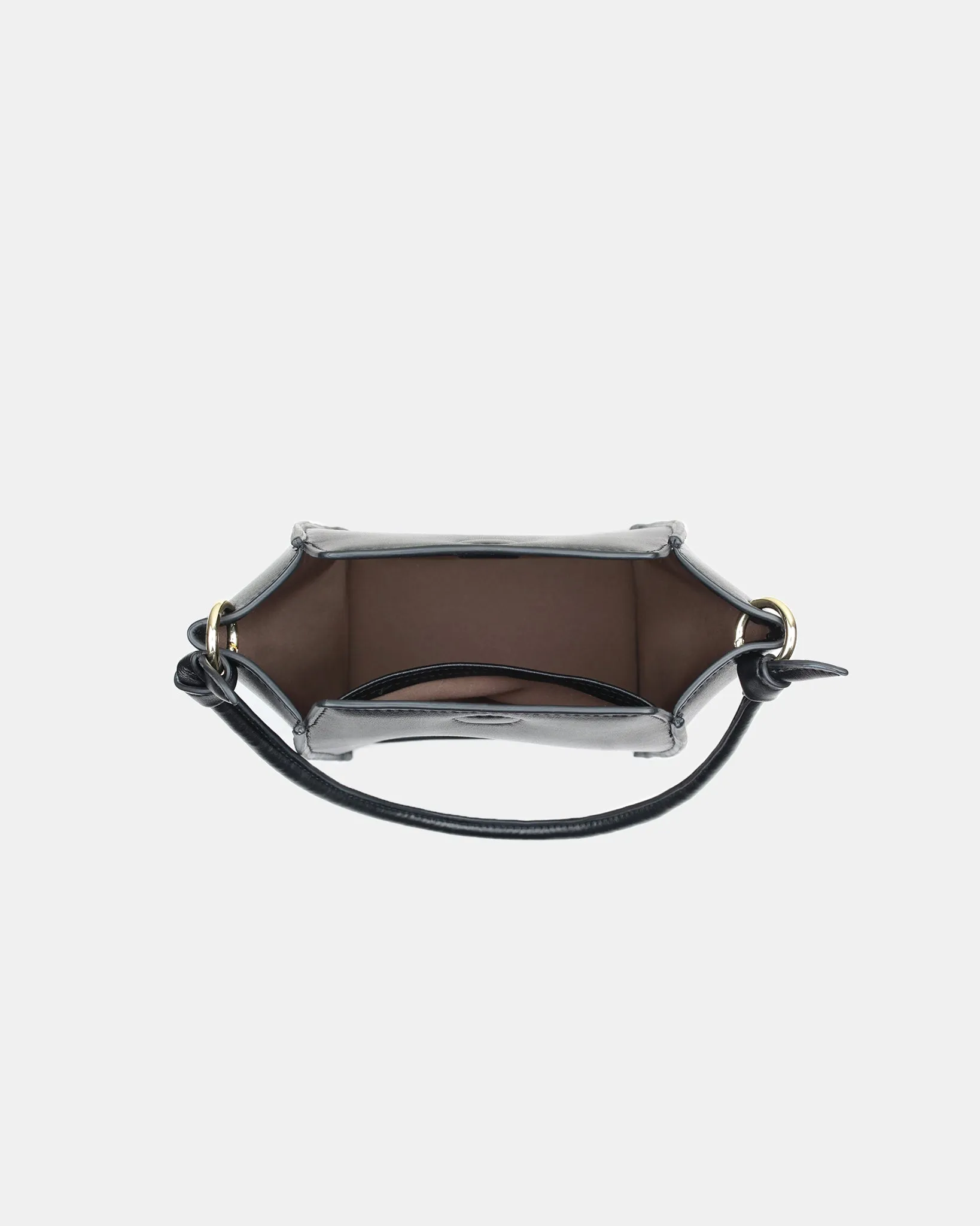 🌽 Mini Pine Corn Leather Bag – TAN