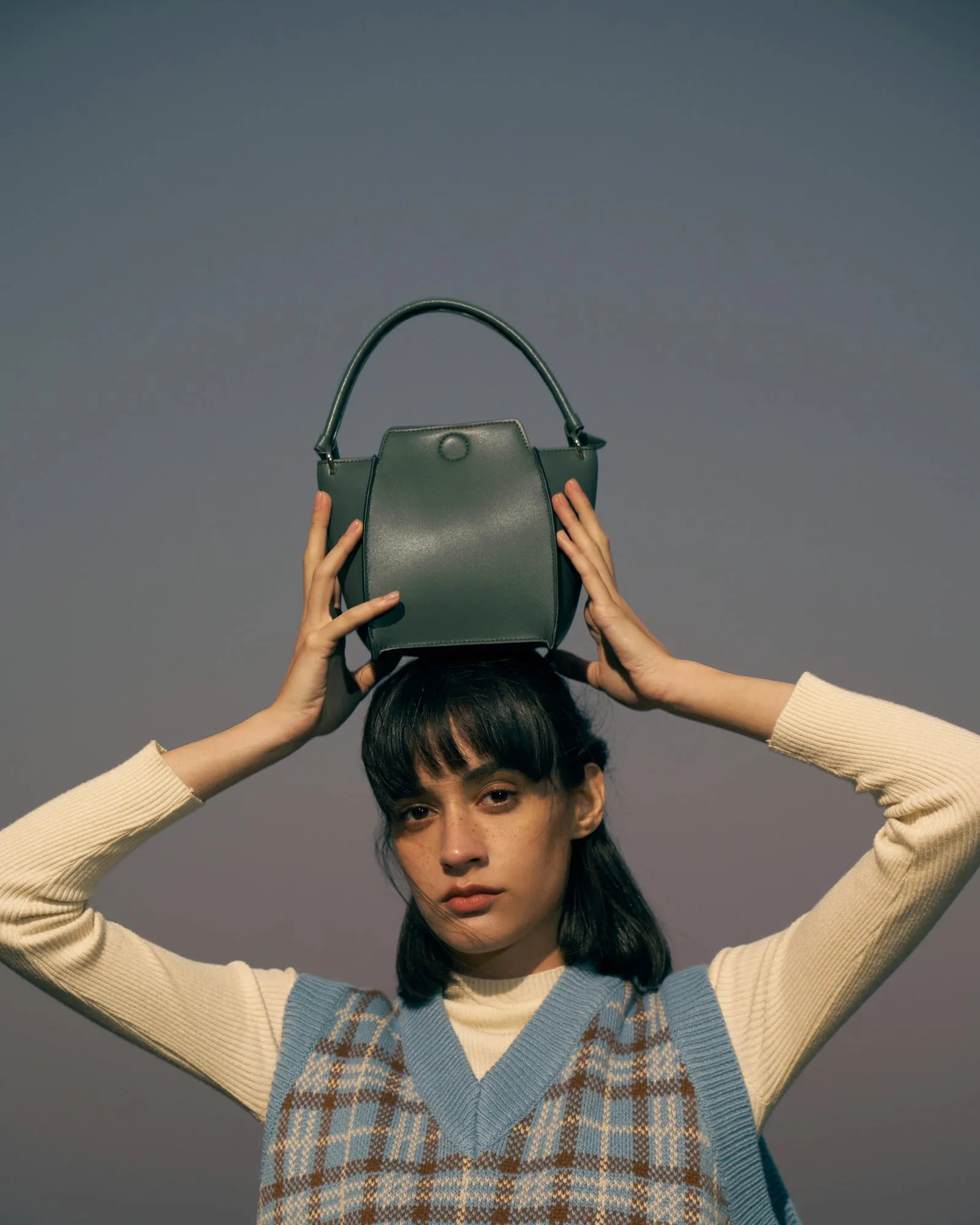 🌽 Mini Pine Corn Leather Bag – THYME
