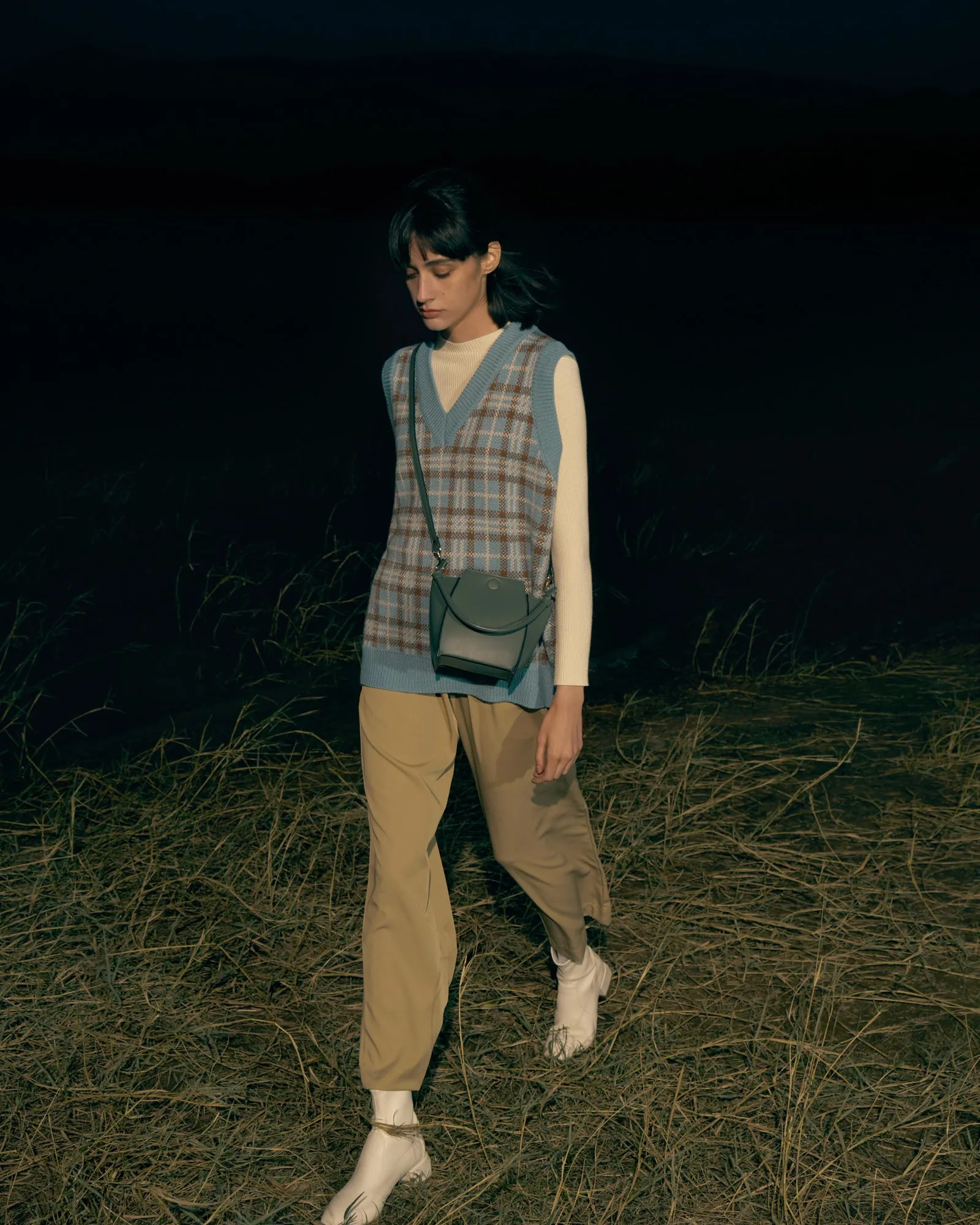 🌽 Mini Pine Corn Leather Bag – THYME