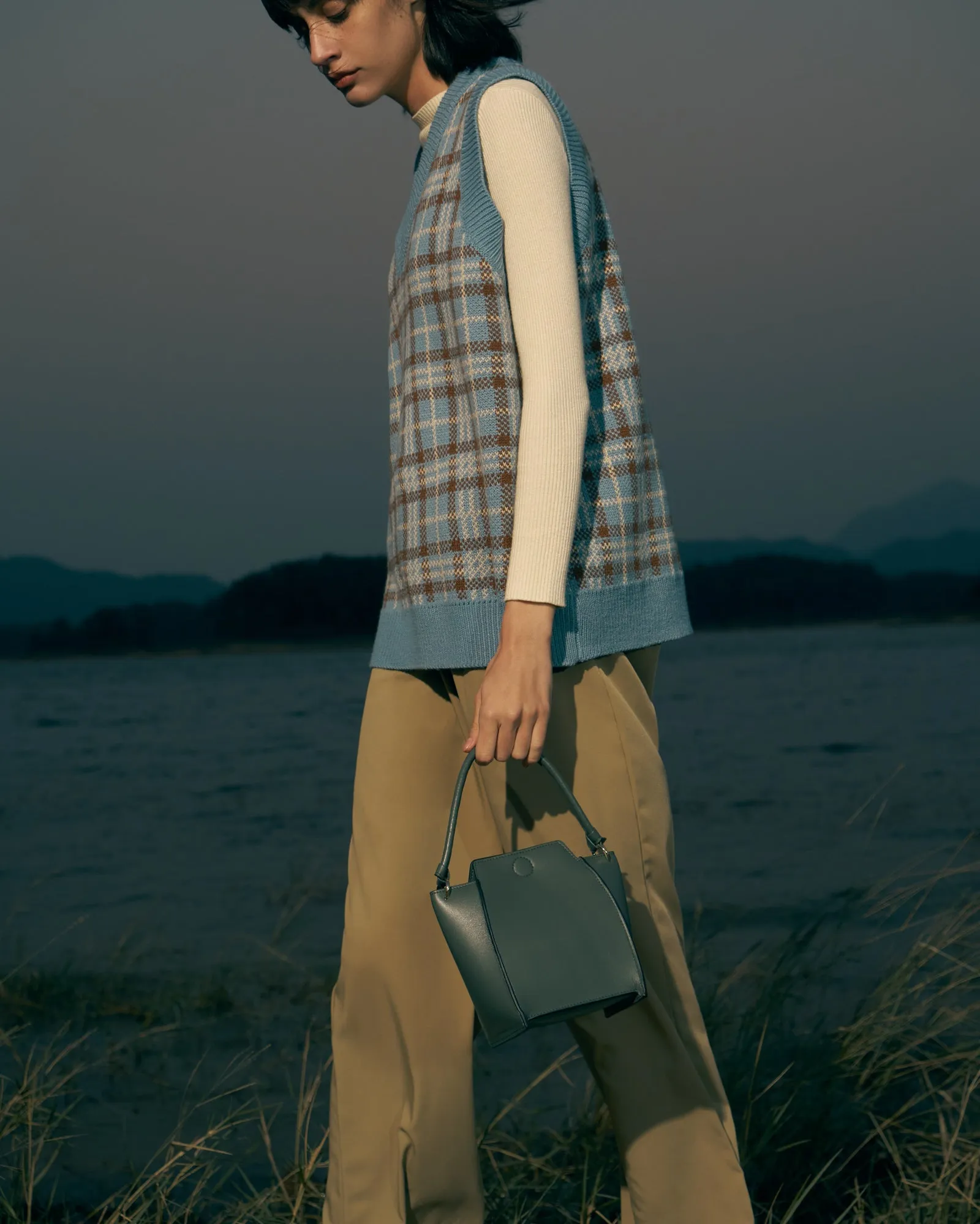 🌽 Mini Pine Corn Leather Bag – THYME
