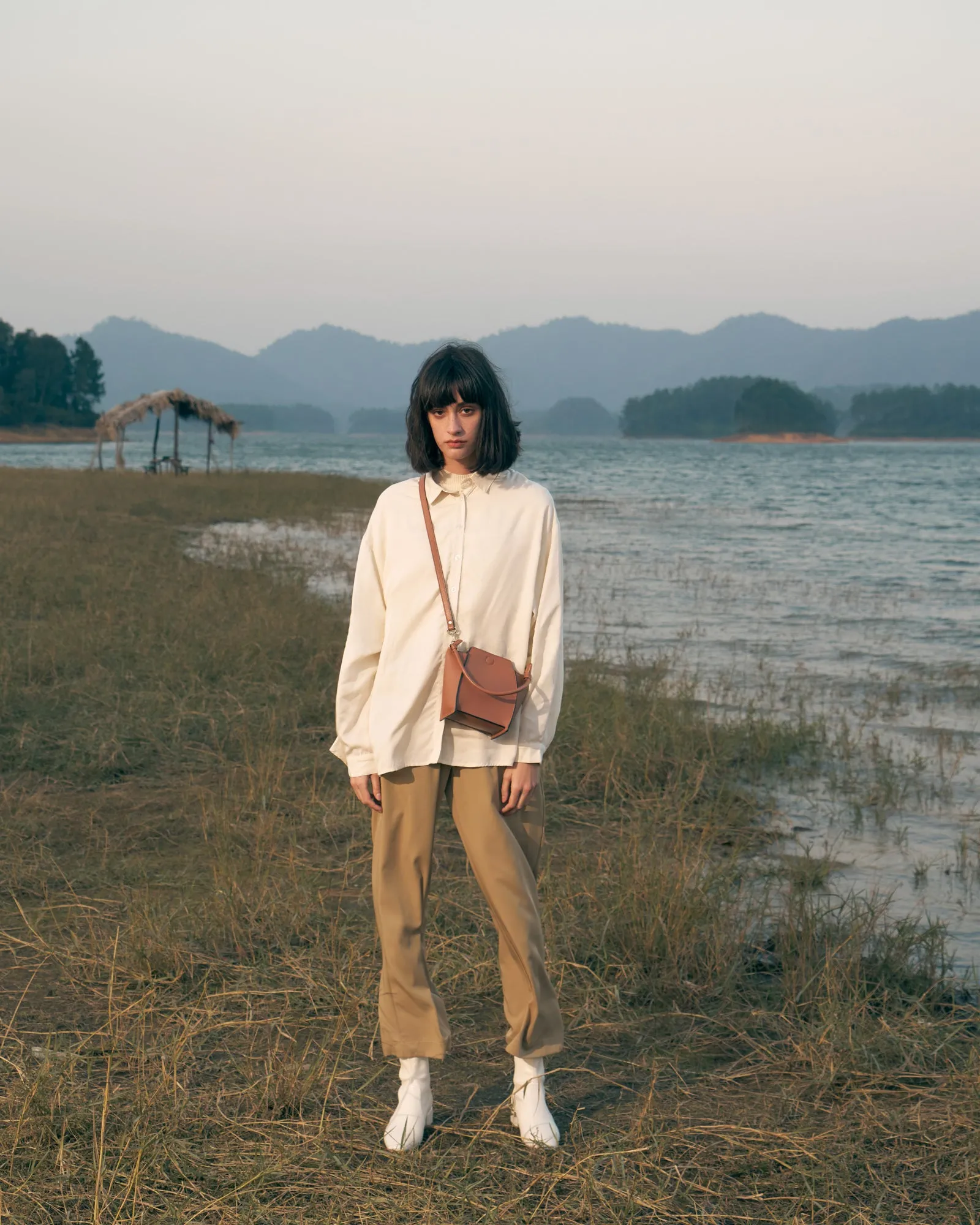 🌽 Mini Pine Corn Leather Bag – THYME