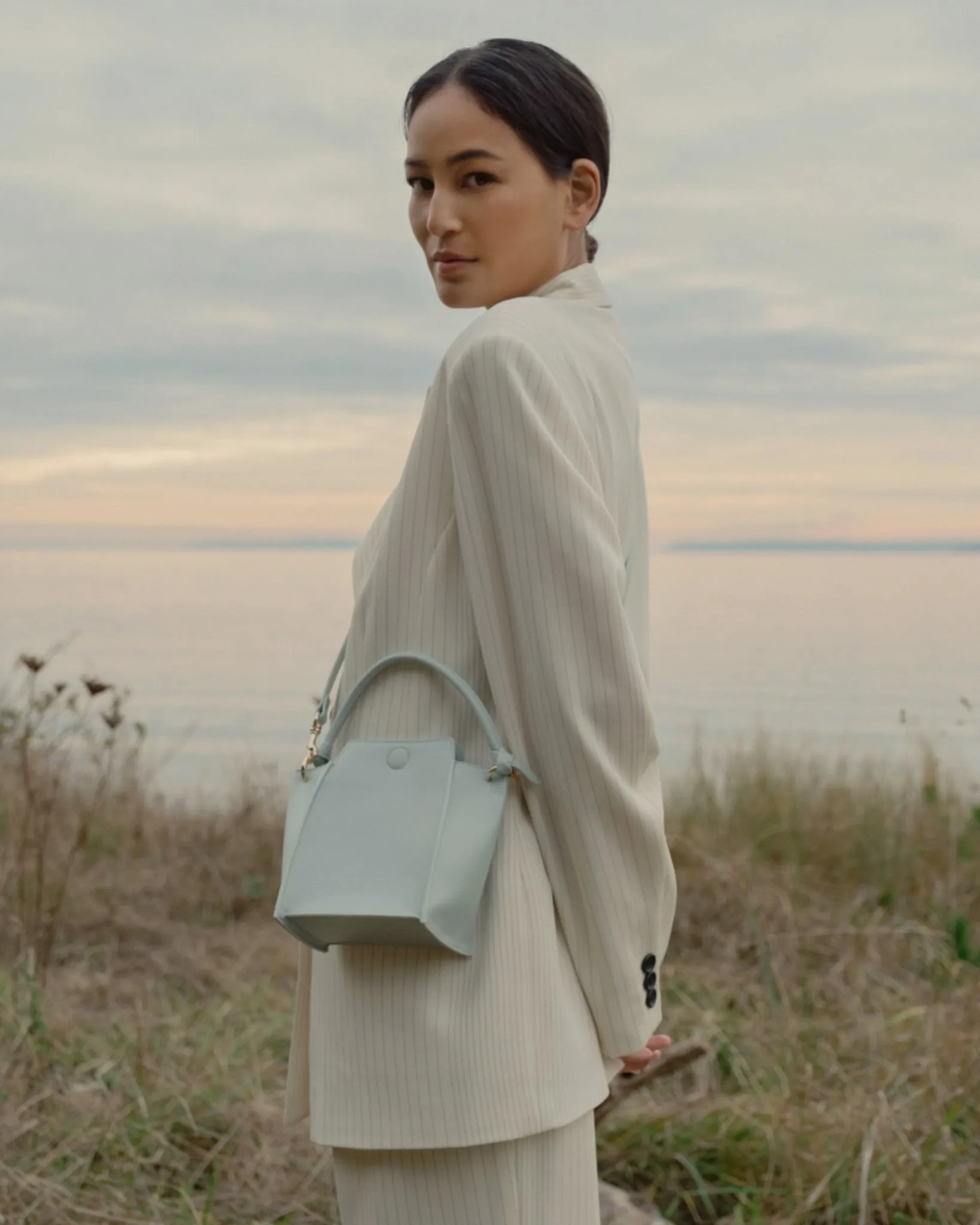 🌽 Mini Pine Corn Leather Bag – THYME