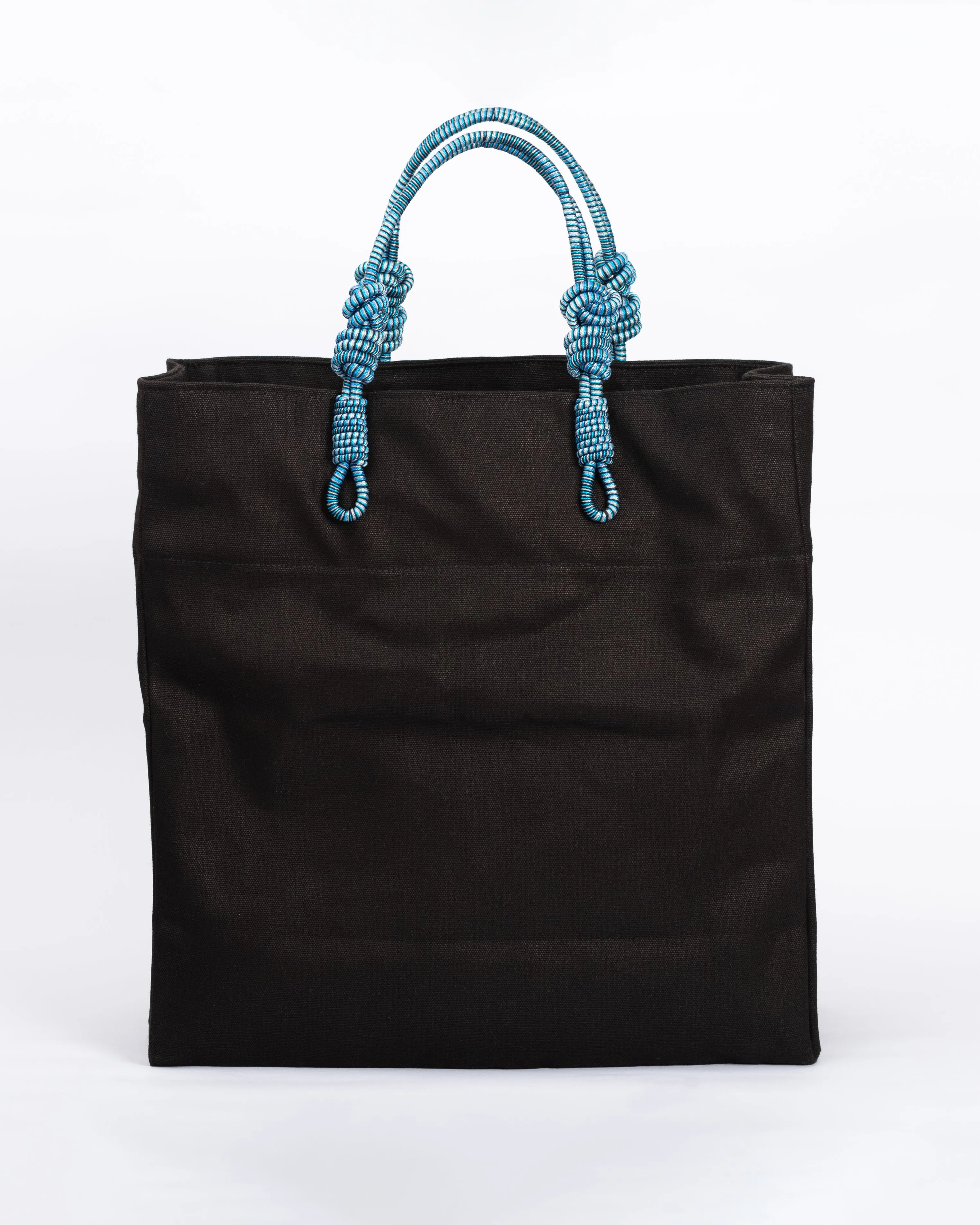 3 Knot Market Tote- Blue combination