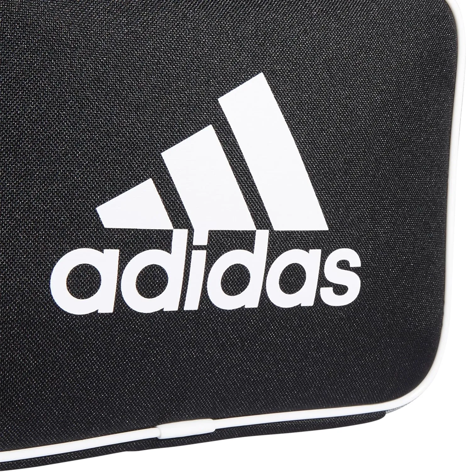 adidas Foundation Insulated Lunch Bag for Men and Women, Black/White, One Size