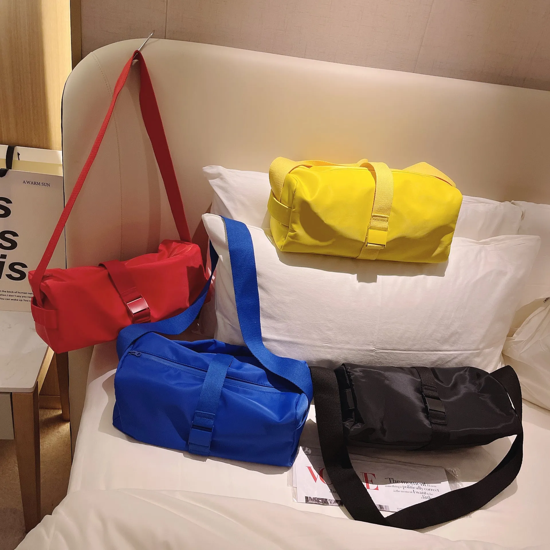 Backpack Large Capacity travel Waterproof Oxford Cloth Toast  Sports Gym shoulder bag
