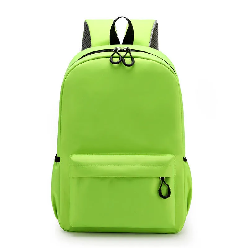 Backpack Men Women Luminous Outdoor Leisure   Korean shoulder bag