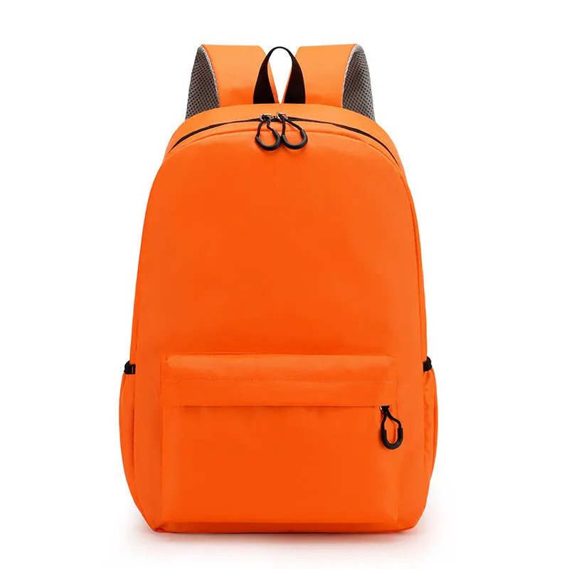 Backpack Men Women Luminous Outdoor Leisure   Korean shoulder bag