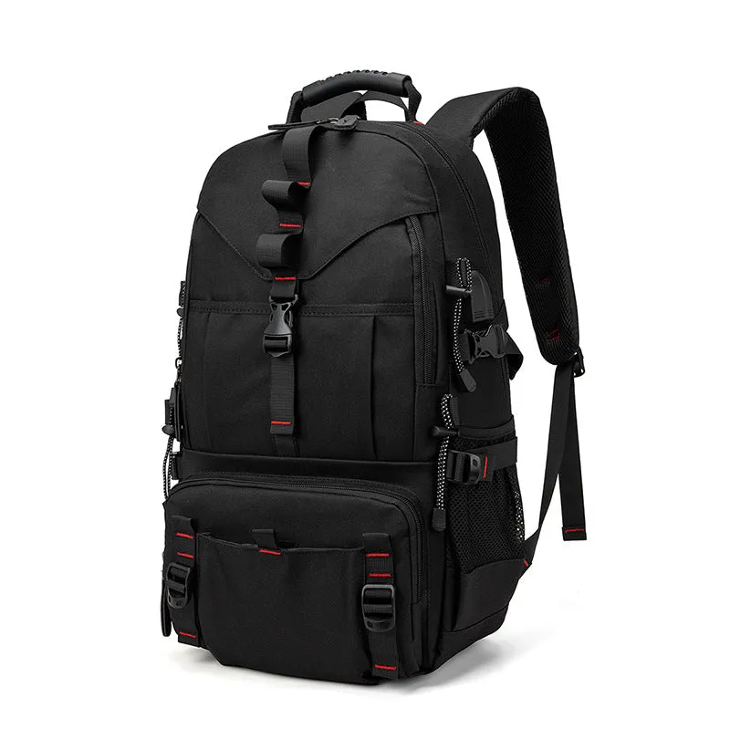 Backpack Men's Hiking Backpack Outdoor Travel Backpack Middle School Student Schoolbag