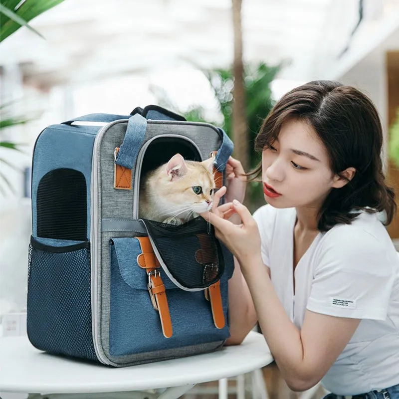 Backpack Pet Portable Diaper Bag Large-Capacity  Cat Outing Dog