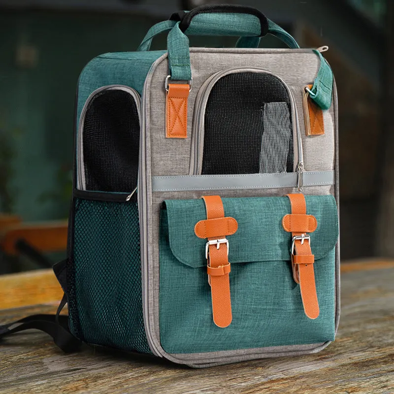 Backpack Pet Portable Diaper Bag Large-Capacity  Cat Outing Dog