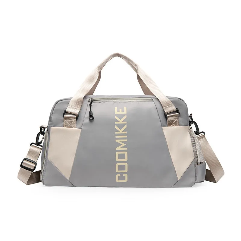 Backpack Travel Bag Large Capacity Shoulder Portable Messenger Bag Dry Wet Separation Gym Bag