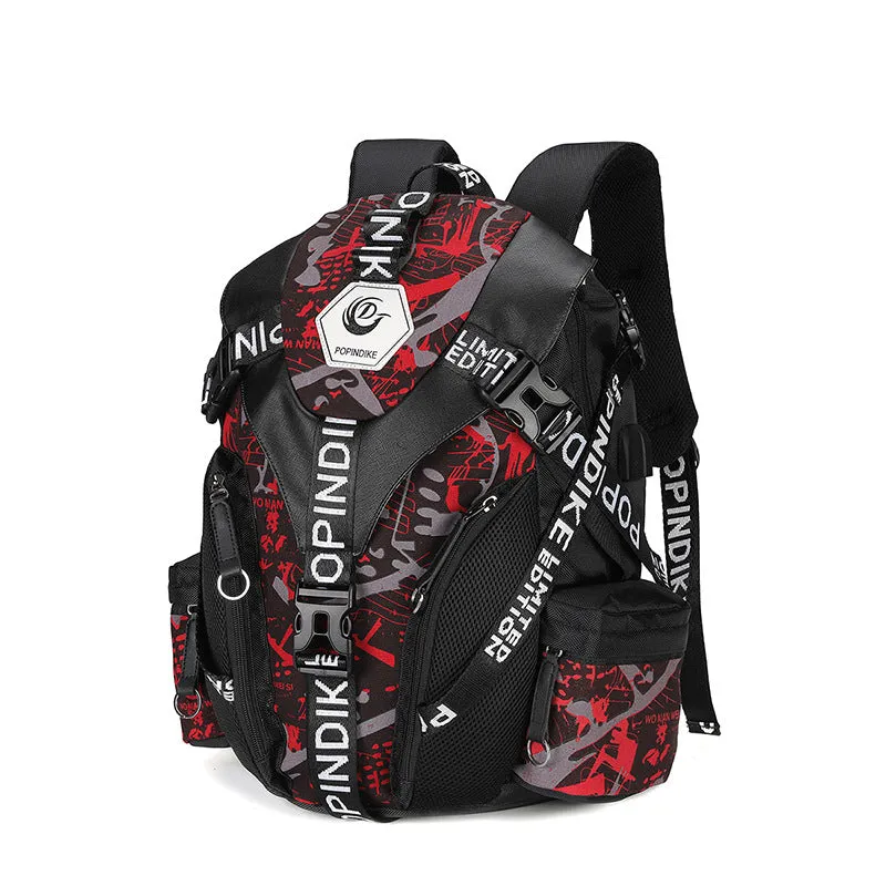 Backpack Trendy Unique Korean Junior High School Student Creativity Trendy  Teenagers shoulder bag