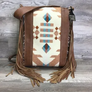Bagpack - This Bagpack is a part of our Specialty Collection - made with genuine Pendleton® fabric - Double Fringe - Conceal Carry  # 14483 -sk