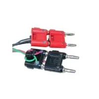 Banana Plug, 2 pin, RED  Used on umbilical. BNP-2