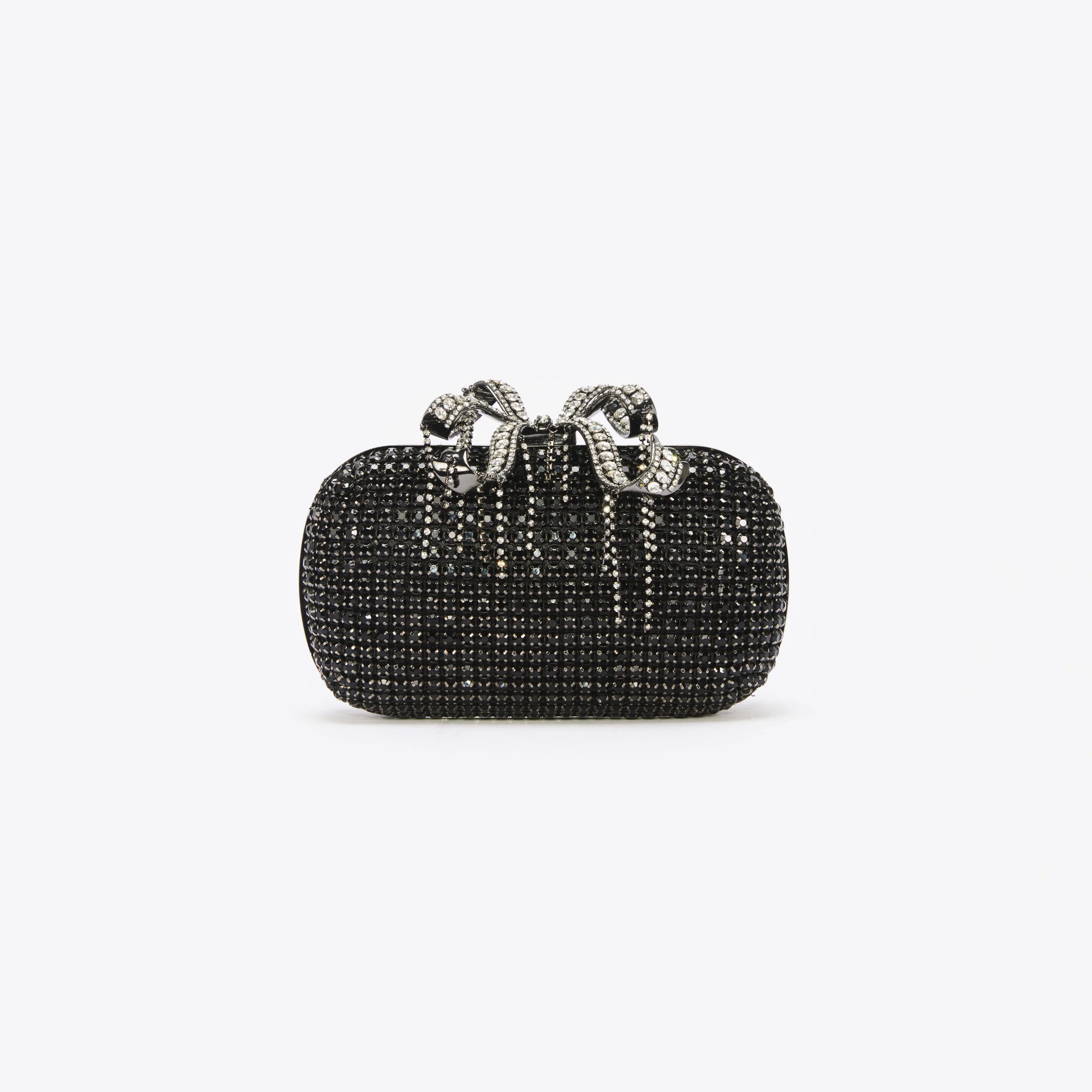 Black Chainmail Clutch Bag