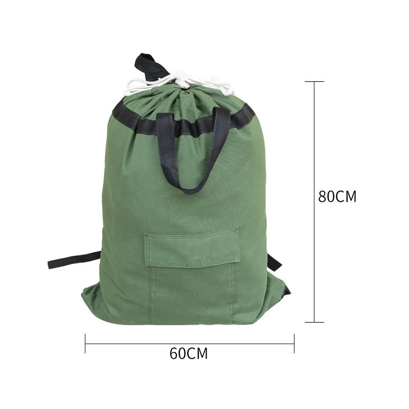 Bucket Backpack Men's Outdoor Camouflage Mountaineering Travel Bag Large Cloth Bag