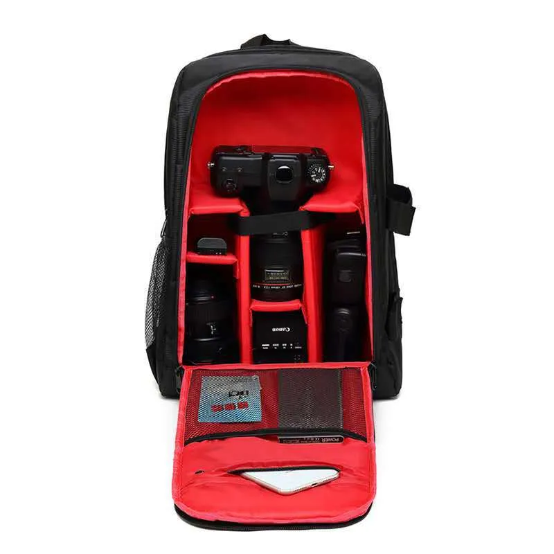 Camera Bag Waterproof and Hard-Wearing Digital Camera Bag Outdoor Computer Backpack