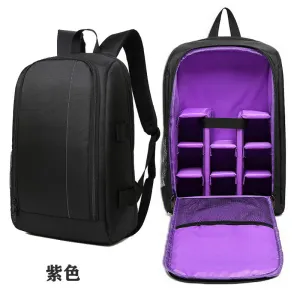 Camera Bag Waterproof and Hard-Wearing Digital Camera Bag Outdoor Computer Backpack