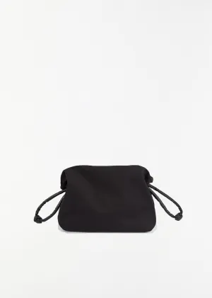 Canvas Pouch — Black / Oil Black