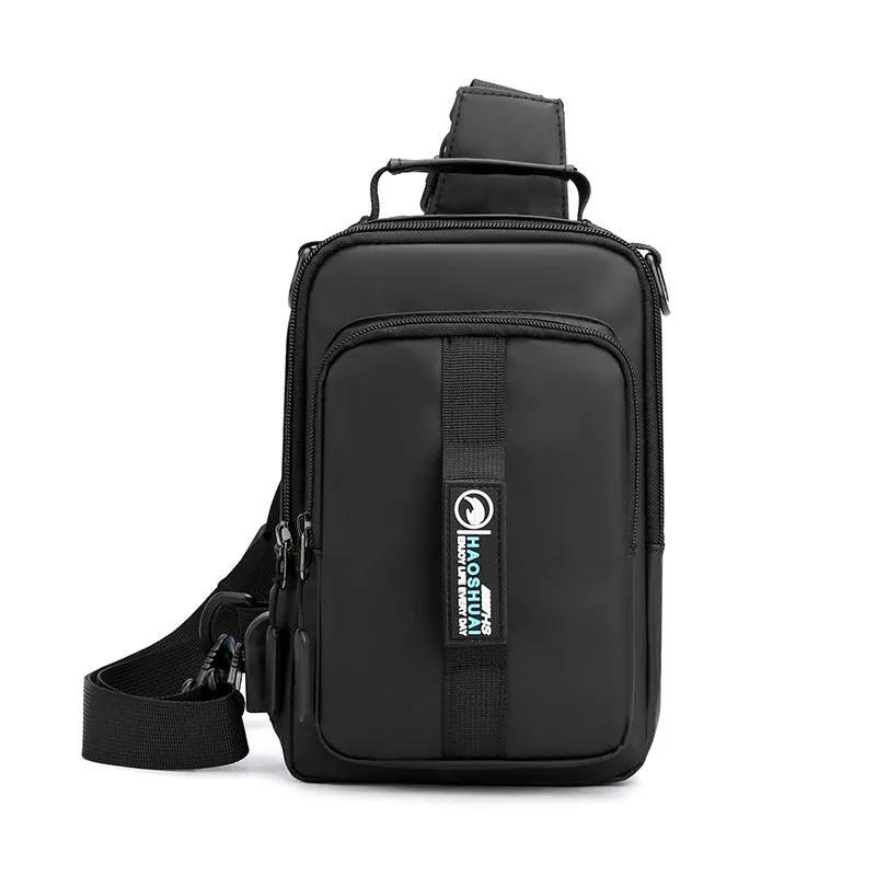 Casual Shoulder Bag Multi-Functional Small Backpack Outdoor Chest Bag Men