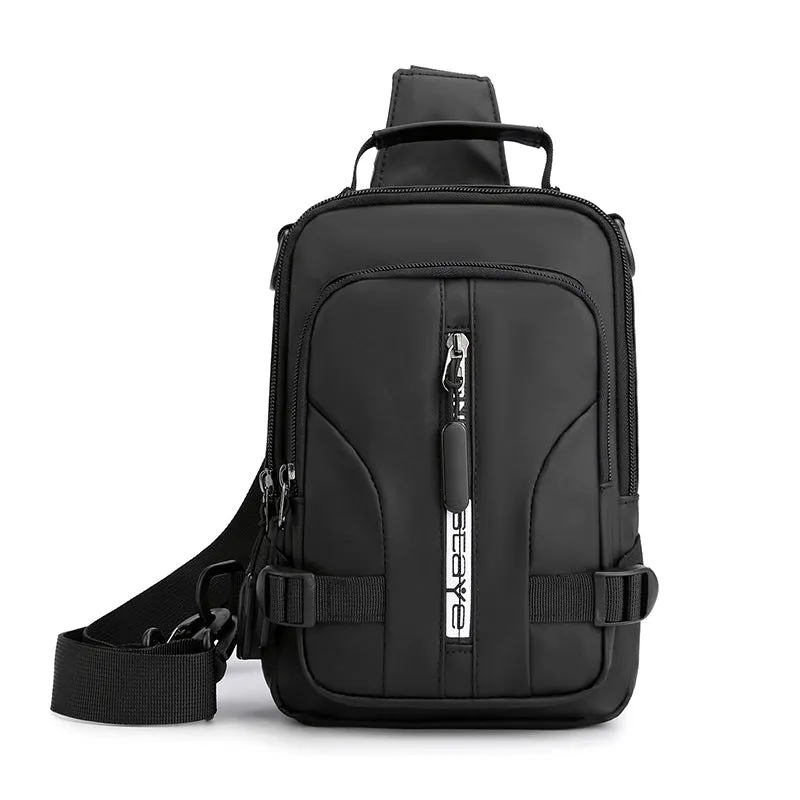 Casual Shoulder Bag Multi-Functional Small Backpack Outdoor Chest Bag Men