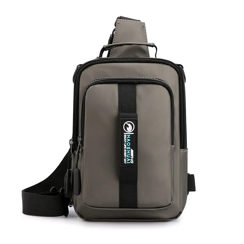 Casual Shoulder Bag Multi-Functional Small Backpack Outdoor Chest Bag Men