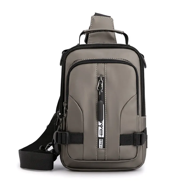 Casual Shoulder Bag Multi-Functional Small Backpack Outdoor Chest Bag Men