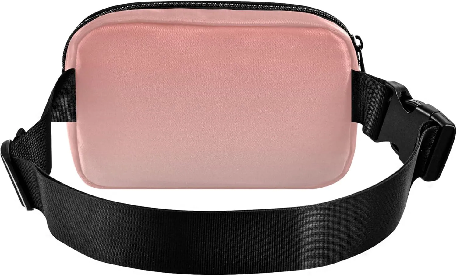 Coral Pink Misty Rose Gradient Fanny Pack for Women Hip Pack Belt Bag Waterproof Trendy Crossbody Waist Bag