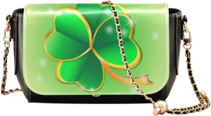 Crossbody Bags for Women Trendy Women's Black Shoulder Bag Small PU Leather Flap Cross Body Bag Handbags