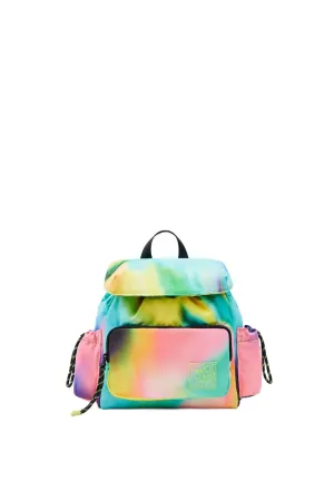 Desigual Hawaiian Surf Hamburg Backpack 23SAKY13 9019 Multicolour Tie Dye