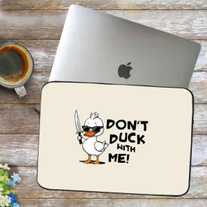 Duck Double Side printed Laptop Sleeve with Vibrant Digital Prints – Protect Your Laptop in Style