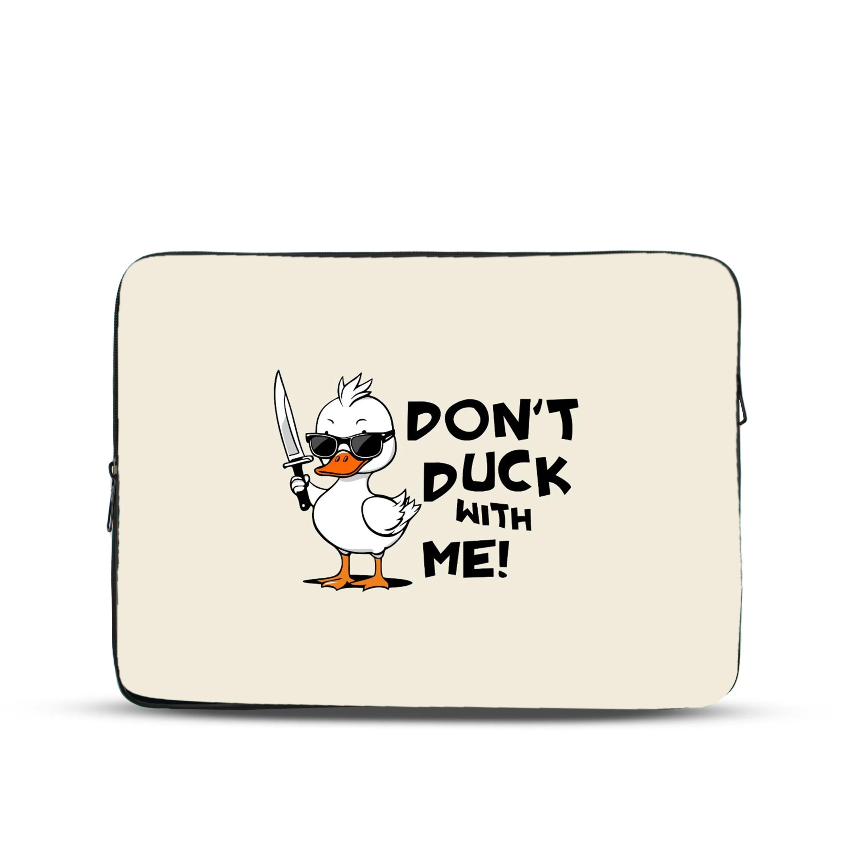 Duck Double Side printed Laptop Sleeve with Vibrant Digital Prints – Protect Your Laptop in Style