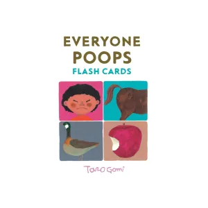 Everyone Poops Flash Cards