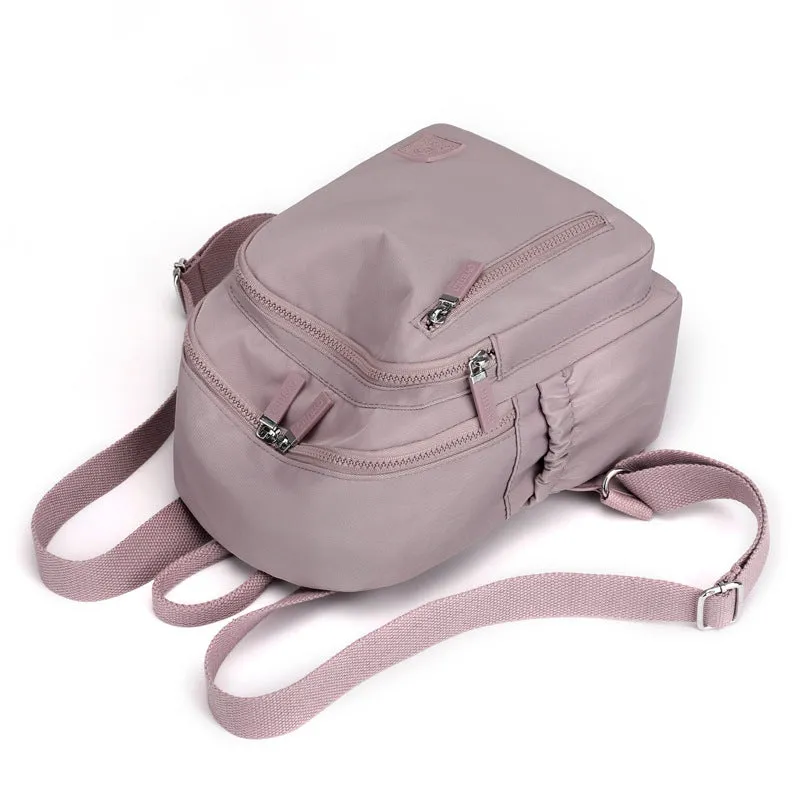 Fashionable All-Match Backpack Large Capacity Leisure Travel Women's Bags Portable and Simple