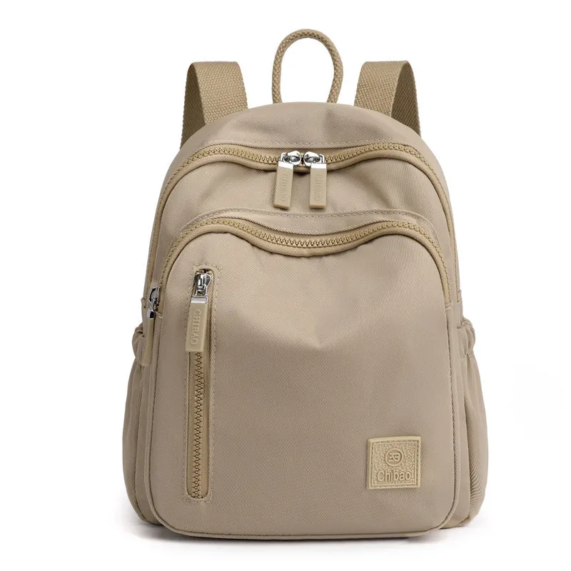 Fashionable All-Match Backpack Large Capacity Leisure Travel Women's Bags Portable and Simple