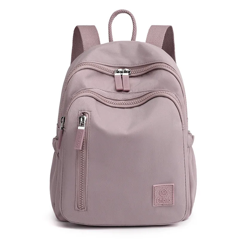 Fashionable All-Match Backpack Large Capacity Leisure Travel Women's Bags Portable and Simple
