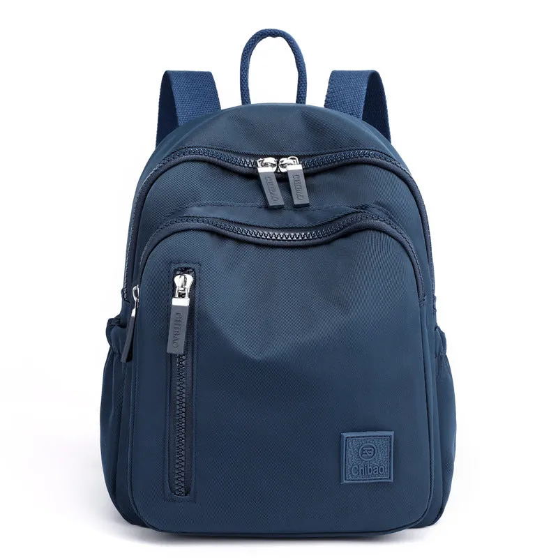Fashionable All-Match Backpack Large Capacity Leisure Travel Women's Bags Portable and Simple