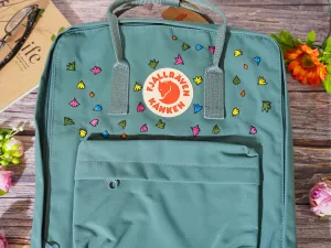 Fjallraven kanken backpack custom embroidered Heartstopper Leaves