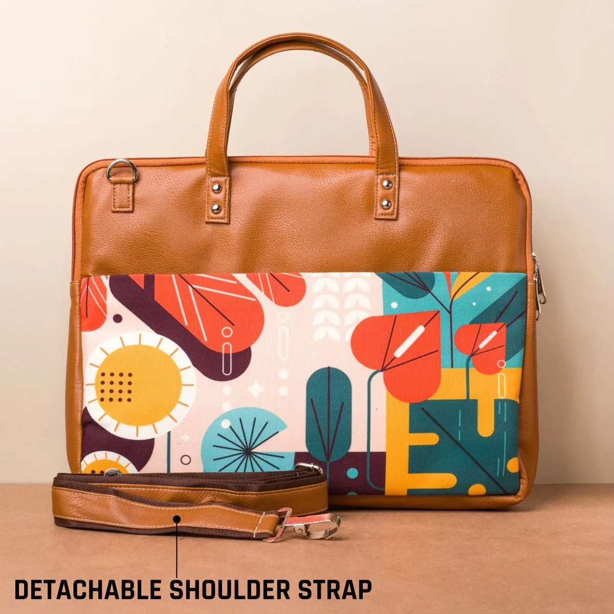 Floral Print 1 Classic Laptop Bag