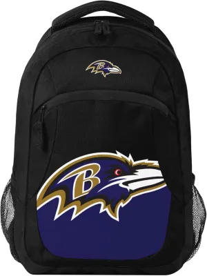 FOCO Baltimore Ravens NFL Colorblock Action Backpack