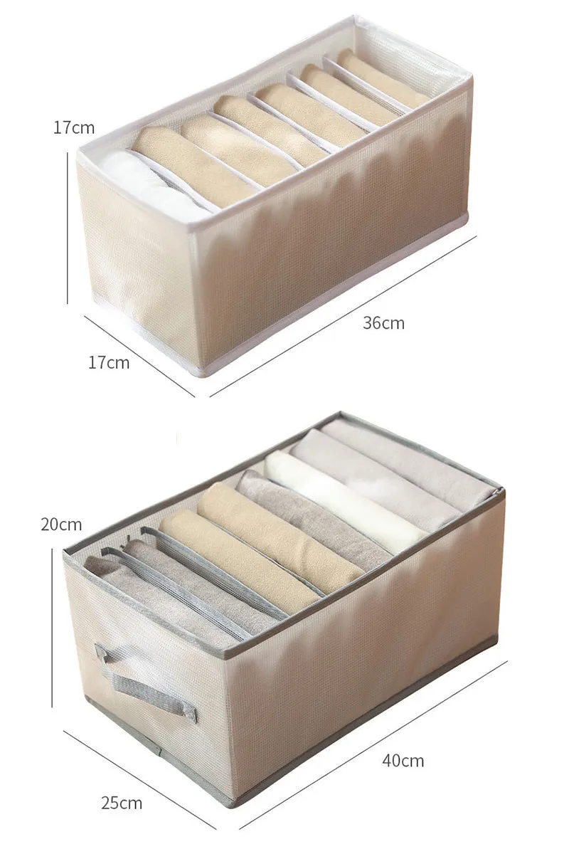GRID CLOTHES STORAGE BOX FOR HOME