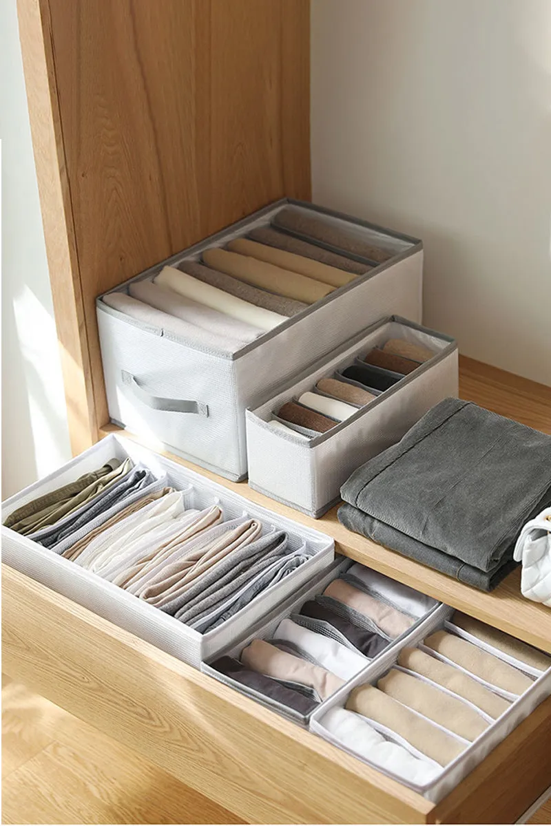 GRID CLOTHES STORAGE BOX FOR HOME