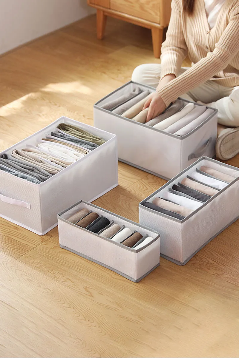 GRID CLOTHES STORAGE BOX FOR HOME