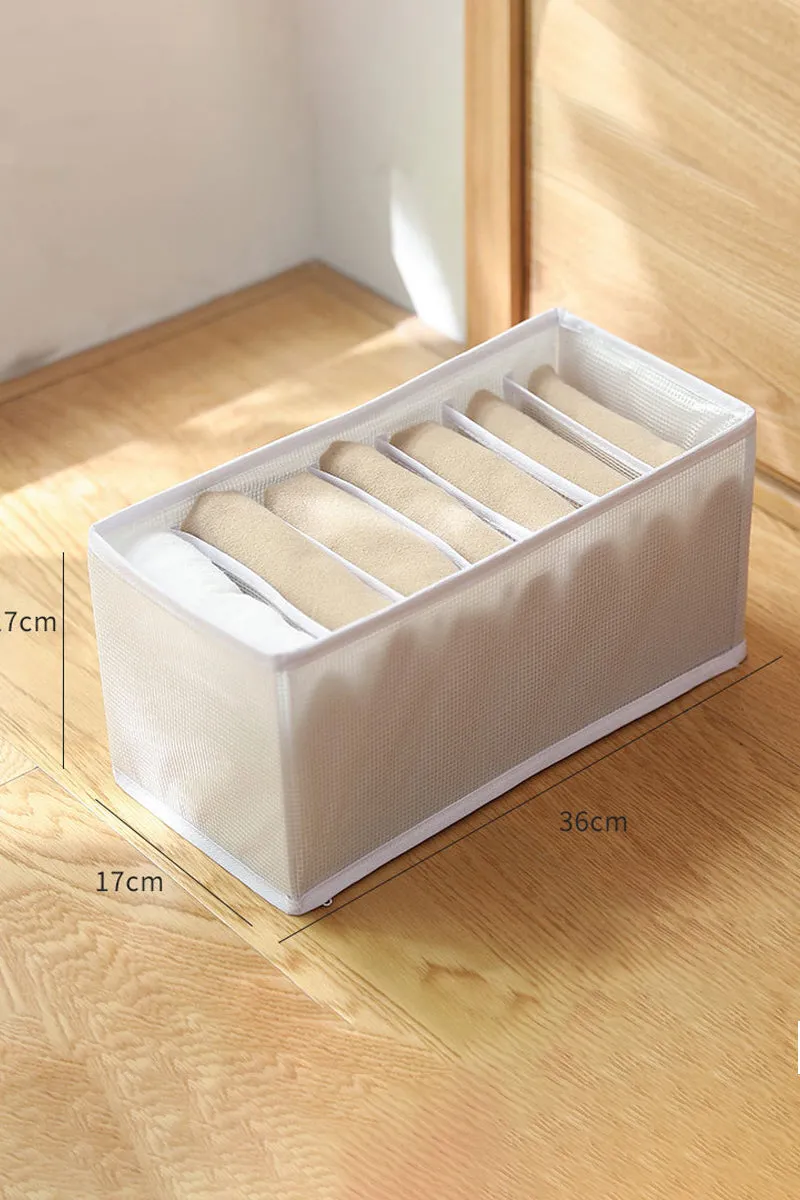 GRID CLOTHES STORAGE BOX FOR HOME