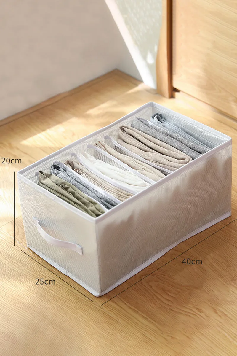 GRID CLOTHES STORAGE BOX FOR HOME