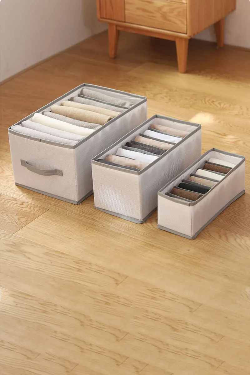 GRID CLOTHES STORAGE BOX FOR HOME