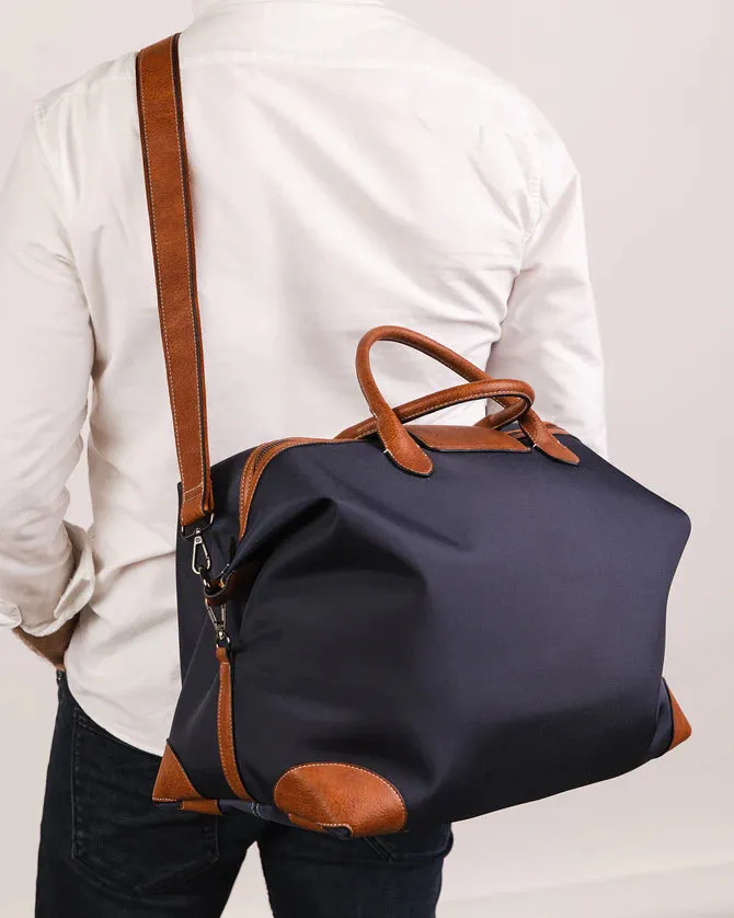 Hamilton Nylon Weekender Bag Navy