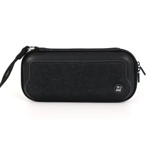 IINE Carry Case for Switch 2 Console, Protective Hard Shell Travel Storage Pouch with Mesh Bag, Durable Protective Bag Switch 2 Accessories (Hybrid Case, Black)