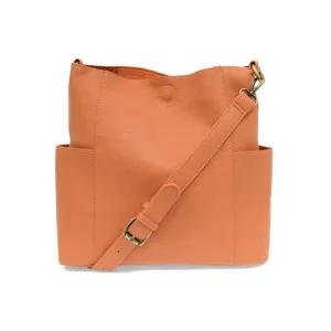 JOY KAYLEIGH SIDE POCKET BUCKET CORAL