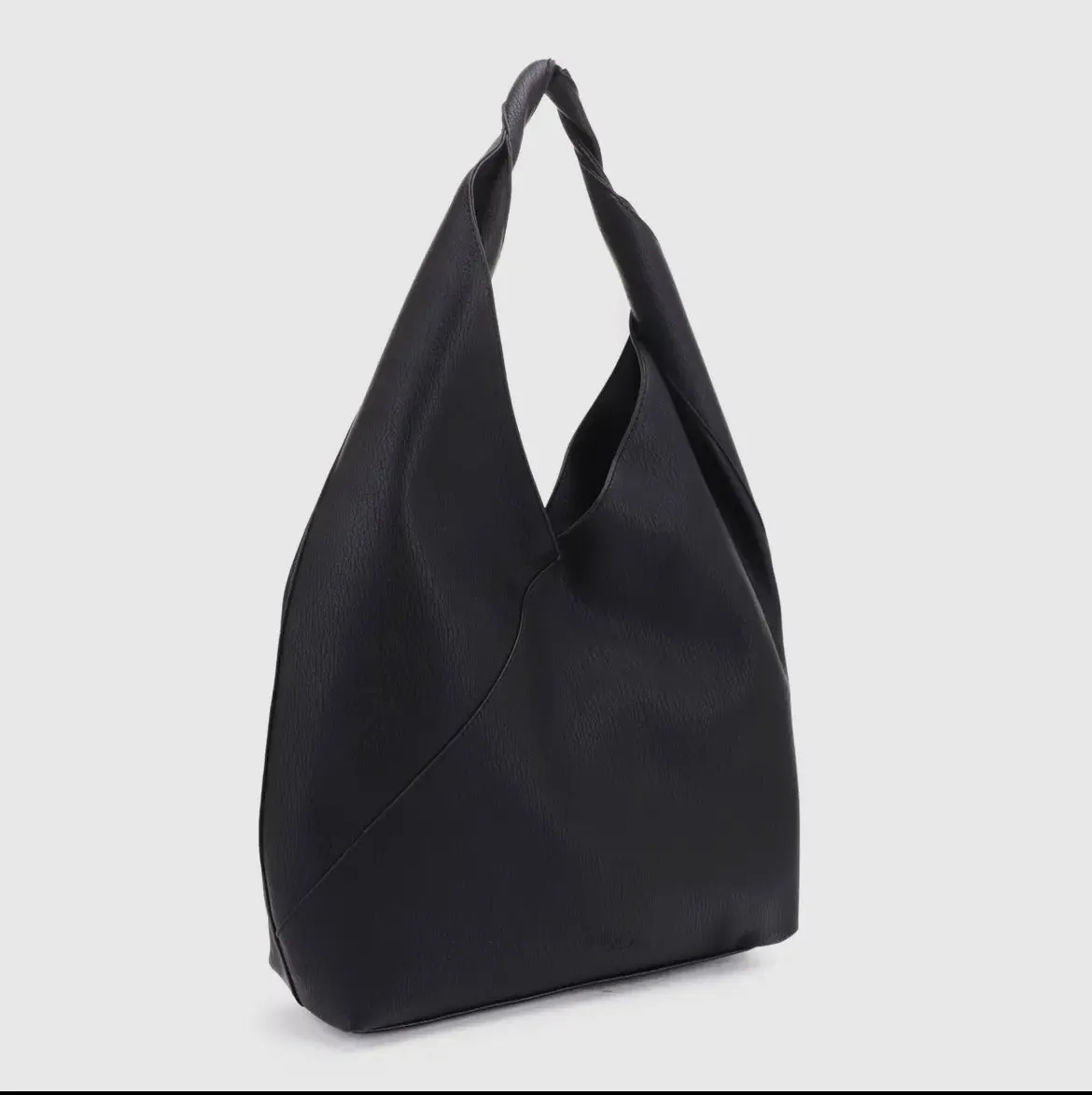 Katie Vegan Leather Twist Hobo